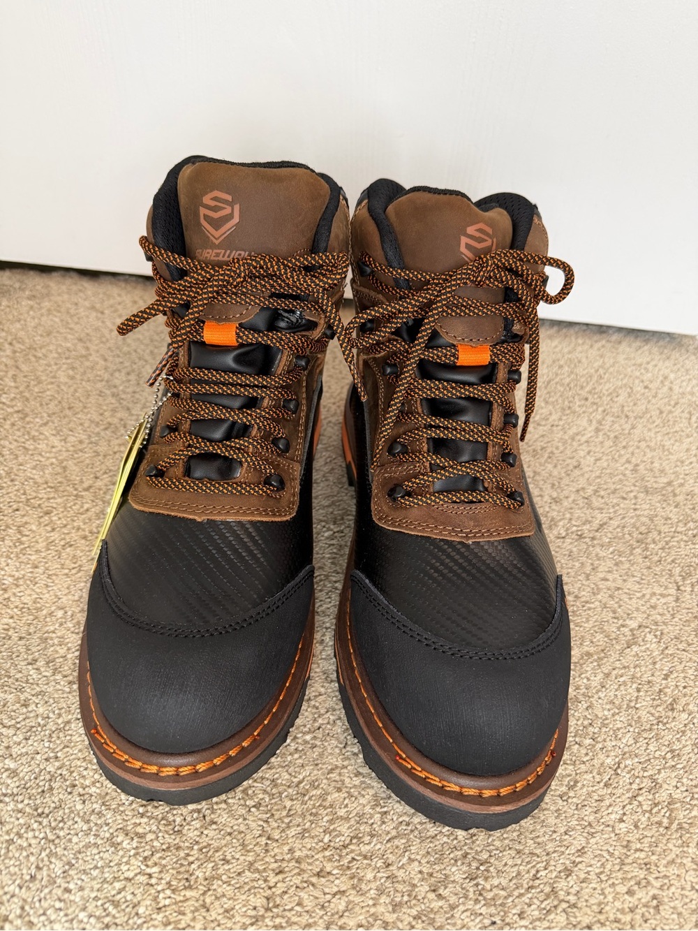 NWT Sureway Men’s Composite Toe Waterproof Work Boots, Sz 10 - Picture 6 of 11
